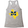texas for michigan Racerback Tank