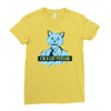 cat person Ladies Fitted T-Shirt