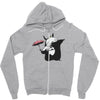 my street neighbor Zipper Hoodie