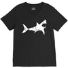 shark 'bite me' V-Neck Tee