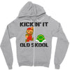 kickin it old skool Zipper Hoodie