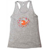 happy space fox   porky roebuck Racerback Tank