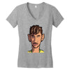 Neymar Women's V-Neck T-Shirt