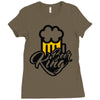 beer king Ladies Fitted T-Shirt
