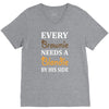 Every Brownie Needs A Blondie By His Side V-Neck Tee
