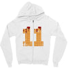 Eleven Waffle Zipper Hoodie
