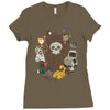 pitfalls and perils Ladies Fitted T-Shirt