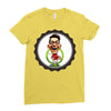 ozil anime Ladies Fitted T-Shirt