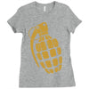 granate grenade waffe weapon krieg war pc game classic usa army Ladies Fitted T-Shirt
