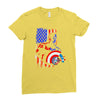 i'm the captain in the war Ladies Fitted T-Shirt