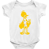 big bird x ray Baby Bodysuit
