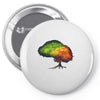 time leaves Pin-back button