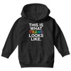 This Is What Trans Looks Like Youth Hoodie