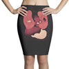 heart attack Pencil Skirts