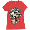 skull movie Ladies Fitted T-Shirt