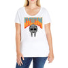 Doom With Mask Ladies Curvy T-Shirt