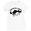 rintintin et milou Ladies Fitted T-Shirt