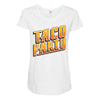 taco party Maternity Scoop Neck T-shirt