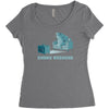 shark weekend Women's Triblend Scoop T-shirt