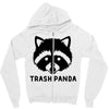 trash panda Zipper Hoodie