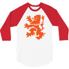 dutch lion rampant 3/4 Sleeve Shirt