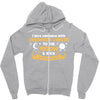 I Love Someone with Childhood Cancer to the Moon and Back to Infinity Zipper Hoodie