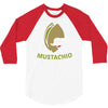 mustachio 3/4 Sleeve Shirt