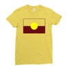 australian aboriginal Ladies Fitted T-Shirt