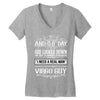 And 8th Day God Look Down So God Made A Virgo Guy, Nice, Made, Look, G Women's V-Neck T-Shirt