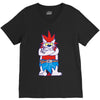 wild aztec monster V-Neck Tee