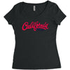 California Malibu Women's Triblend Scoop T-shirt