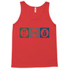 eat sleep money Tank Top