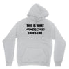 this is what awesome looks like Youth Hoodie