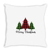 lumberjack tree merry christmas Throw Pillow