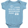 i come with music Baby Bodysuit