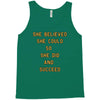 she believed Tank Top
