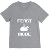mens feast mode V-Neck Tee
