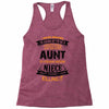 Super Cool Aunt Of A Freaking Awesome Niece Racerback Tank