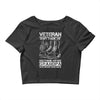 Veteran Don't Thank Me Thank My Grandpa Who Never Came Back Crop Top