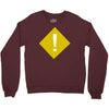 warning Crewneck Sweatshirt