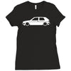 schleifmaschine Ladies Fitted T-Shirt