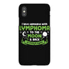 I Love Someone with Lymphoma Cancer to The Moon and Back to Infinity iPhoneX