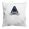 caprica city buccaneers Throw Pillow