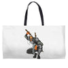 deathstroke marron Weekender Totes