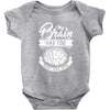 my brain has too many tabs open Baby Onesie