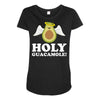 Holly Guacamole Maternity Scoop Neck T-shirt