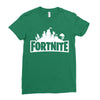 fortnite logo Ladies Fitted T-Shirt