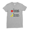 a'chomp chomp! Ladies Fitted T-Shirt