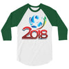 world cup 2018 3/4 Sleeve Shirt