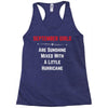 September Girls Racerback Tank